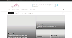 Desktop Screenshot of myweddingfashion.com